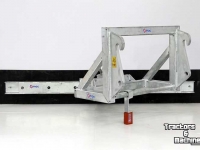 Rabot caoutchouc Qmac Modulo rubber manure scrapers 2700mm hook up Zettelmeyer