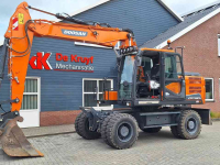 Pelles sur pneus Doosan DX140W-5